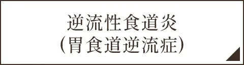 逆流性食道炎(胃食道逆流症)